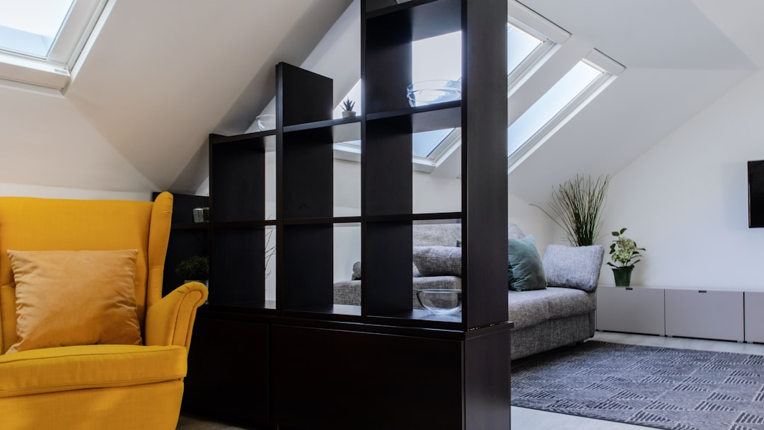 Interior de sala de estar moderna